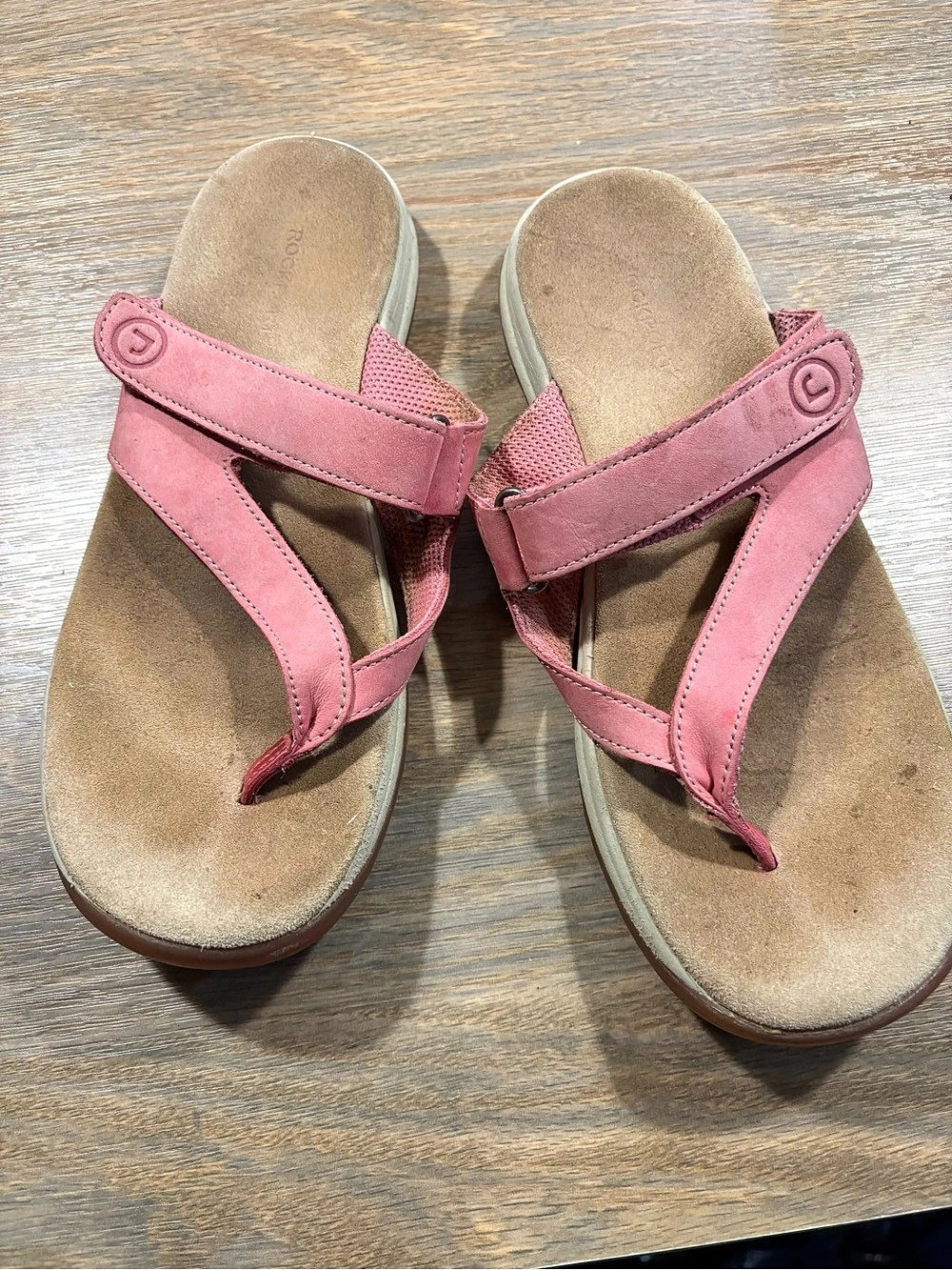 Rockport Women's Pink Strappy Sandals US 8.5